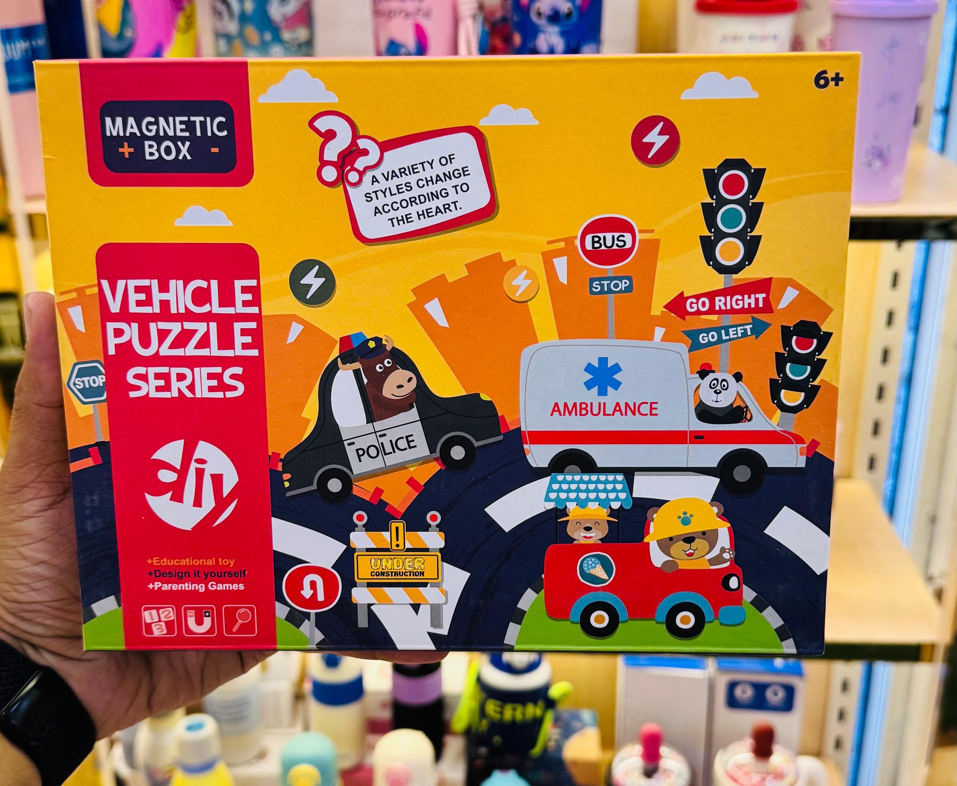 Puzzle magnetic