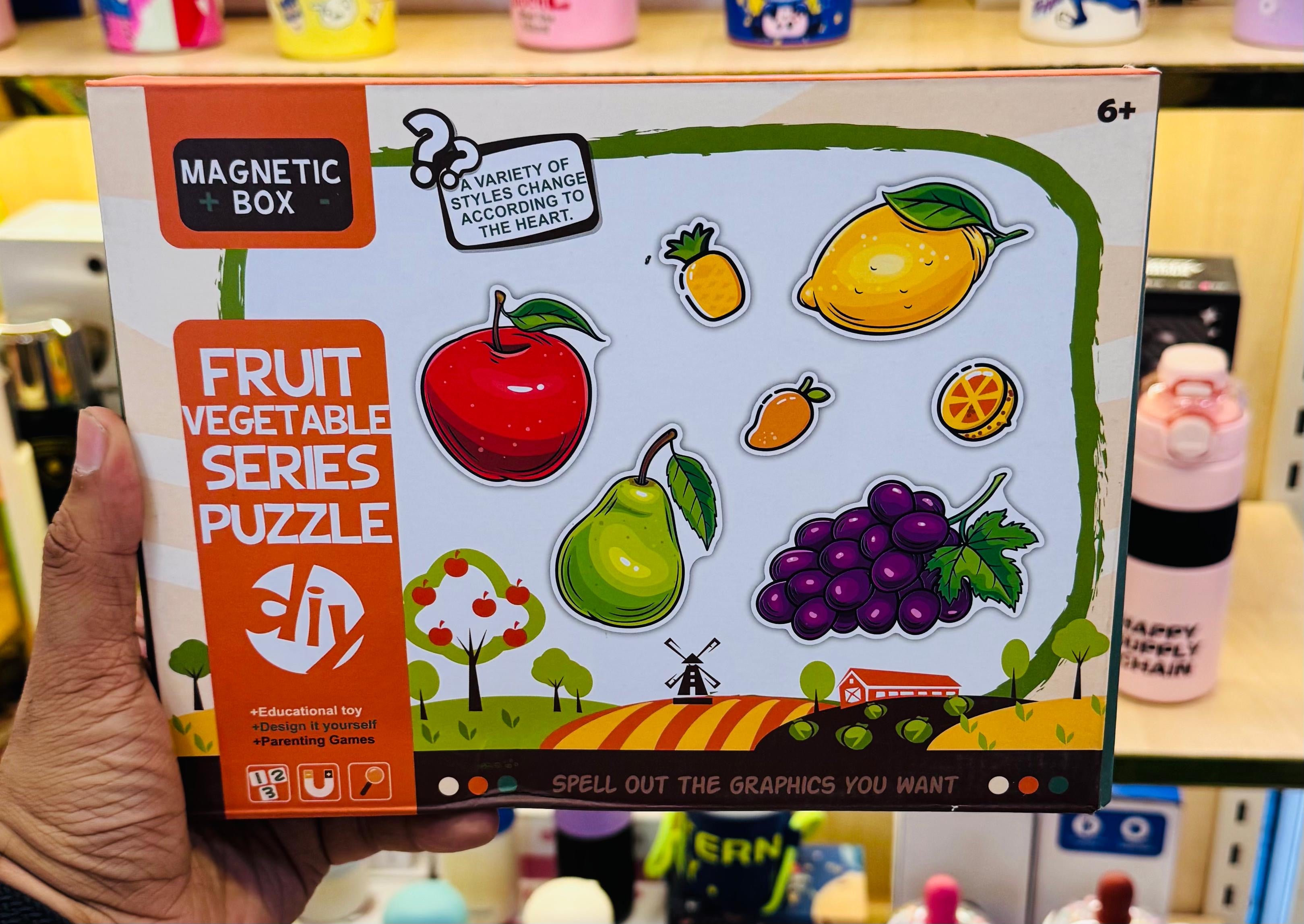 Puzzle magnetic