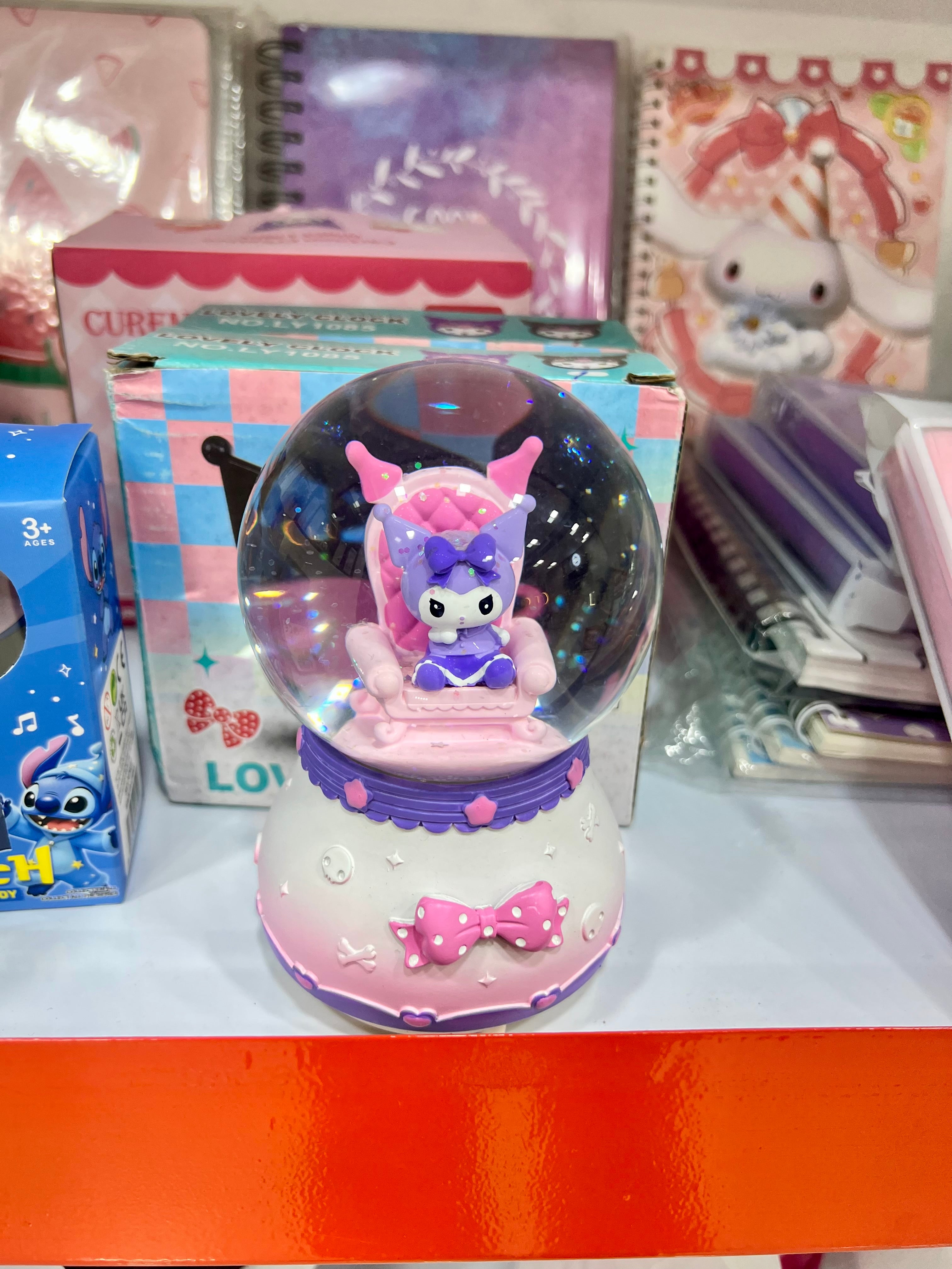 Kuromi lamp with light and music