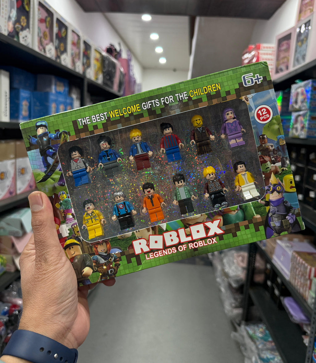 12 Pc Mini Figures Set