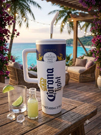 Beer print tumblers