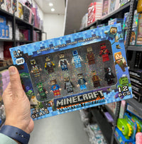 12 Pc Mini Figures Set