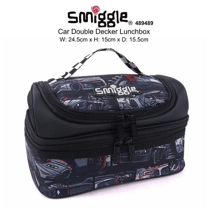 Smiggle double decker lunch bags
