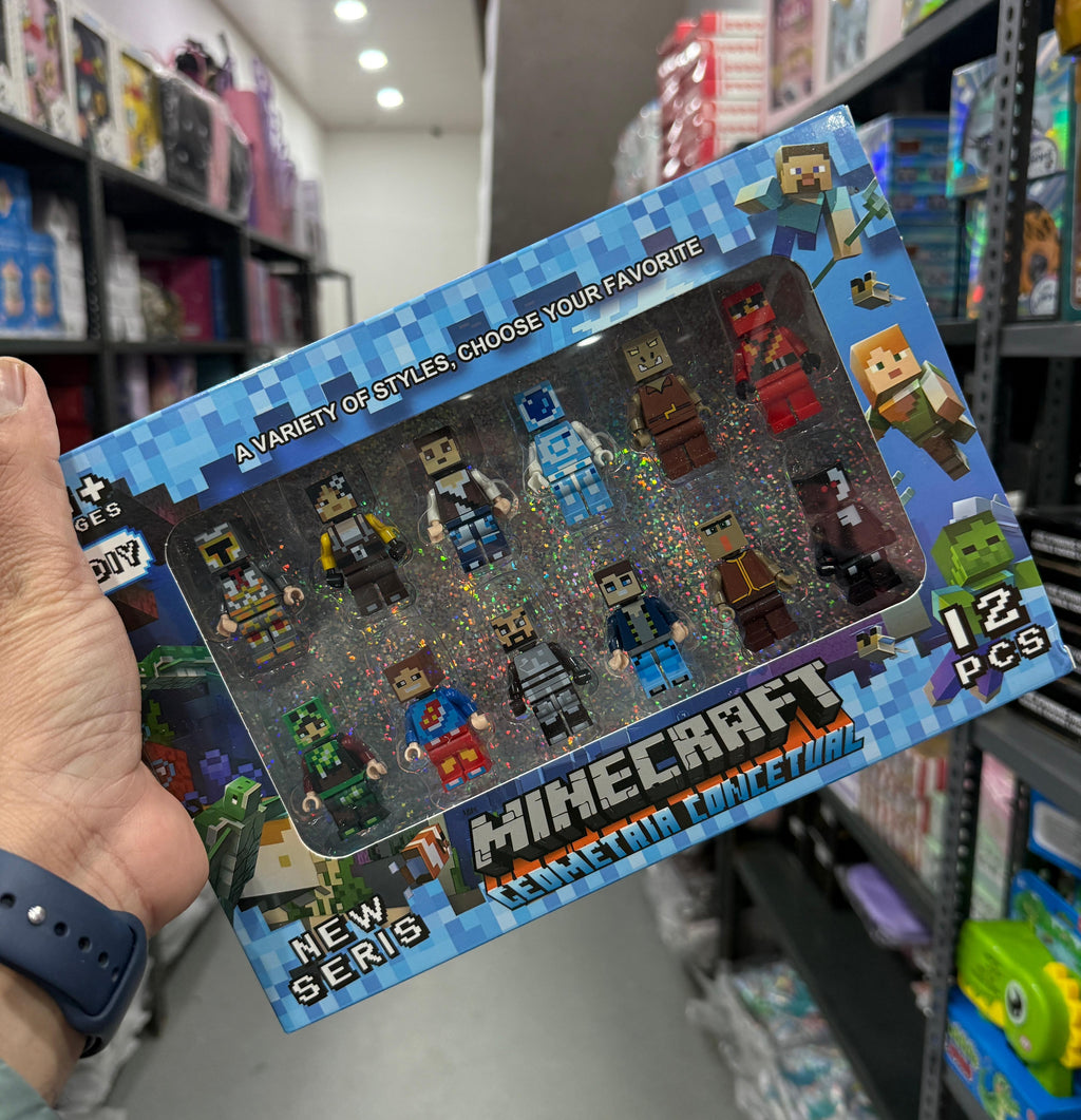 12 Pc Mini Figures Set