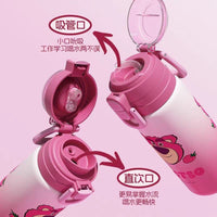 Disney dual mouth steel water bottles