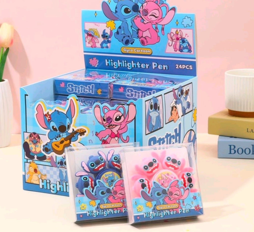 Spinning character highlighters