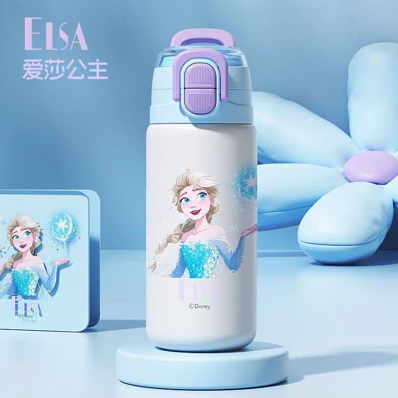 Disney dual mouth steel water bottles