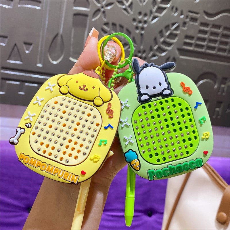 2 in 1 Mini Magnetic Game Keychains