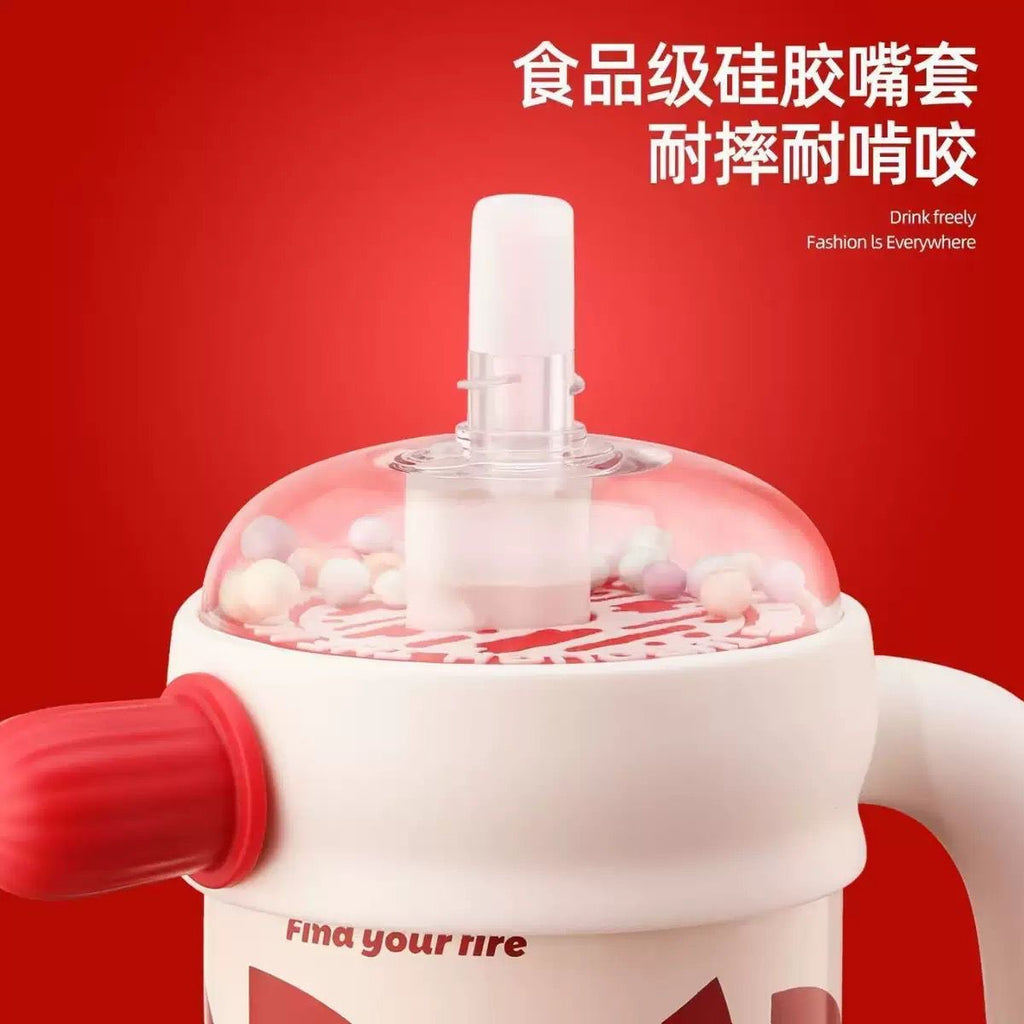 Insulated steel tumbler