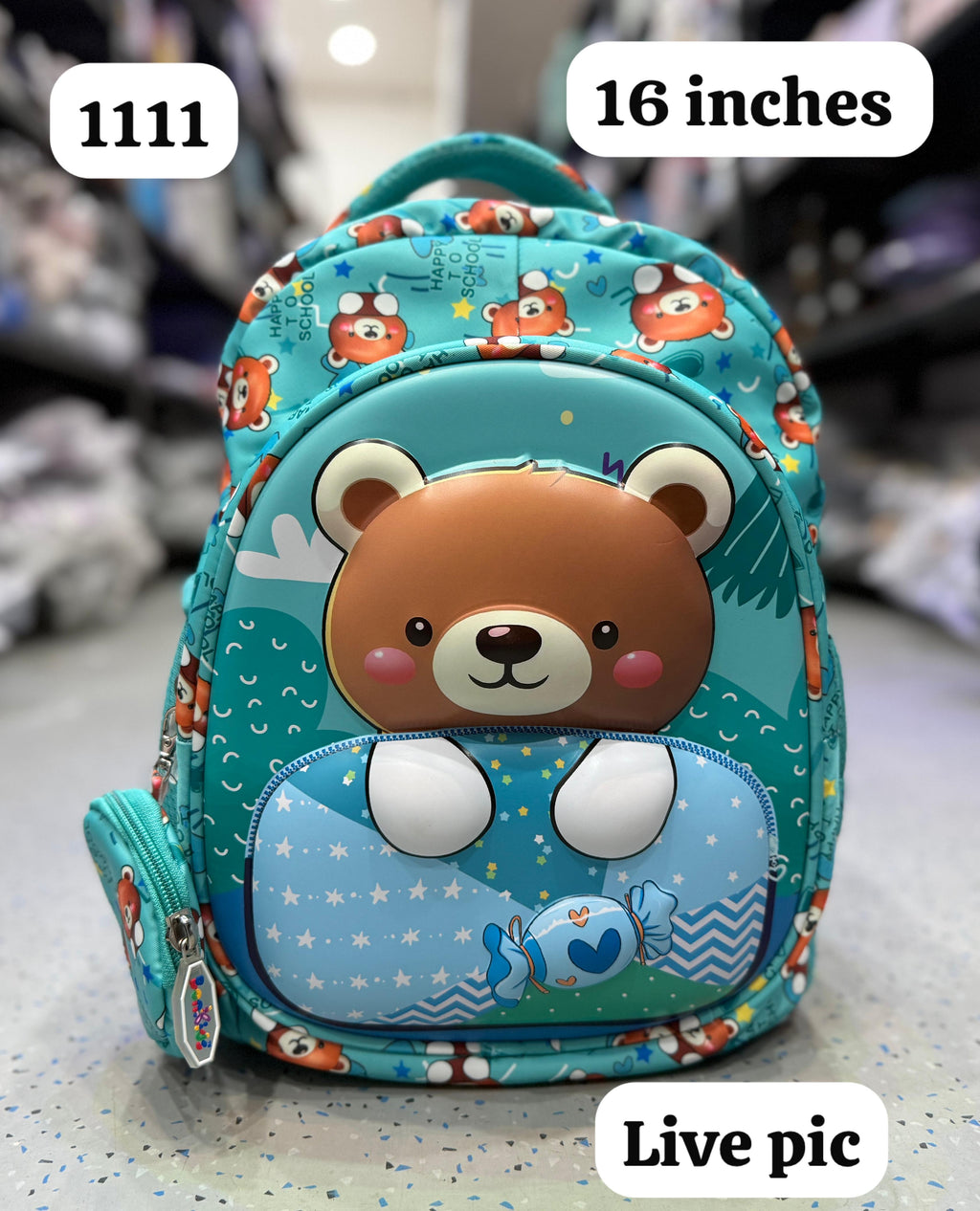 Premium Quality School Bags with Matching Theme Pouch