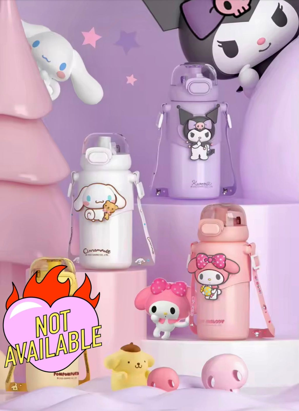 Sanrio bottles