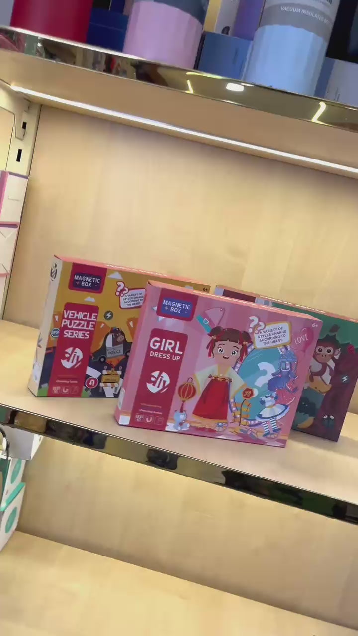 Puzzle magnetic